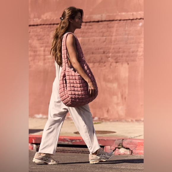 Free people Quilted Carryall Bag ballet pink - Picture 7 of 7